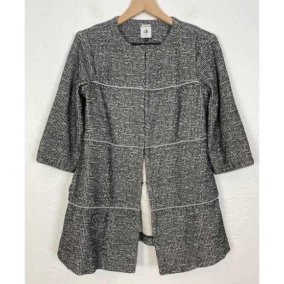 CAbi 5299 The Times Long Jacket Overcoat Size XS - Picture 4 of 7